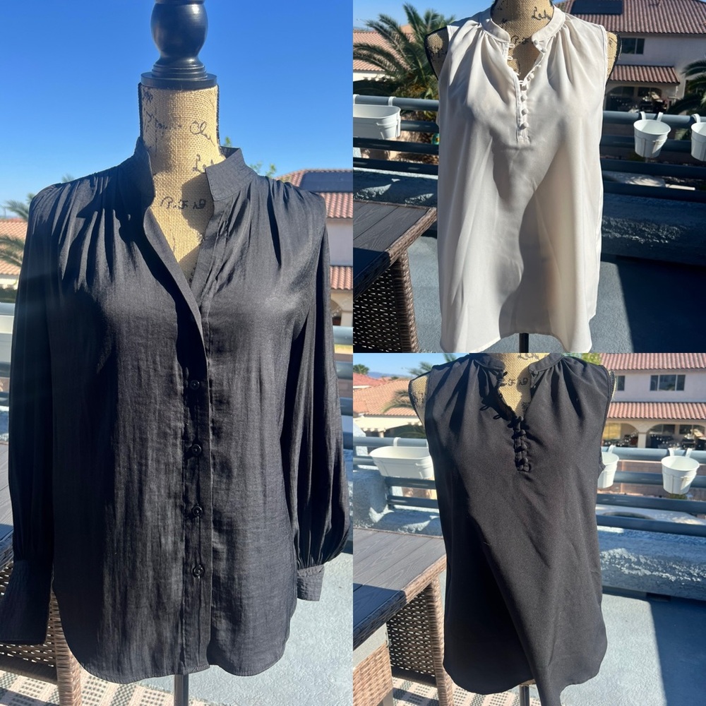 LOT of 3 BANANA REPUBLIC Blouse